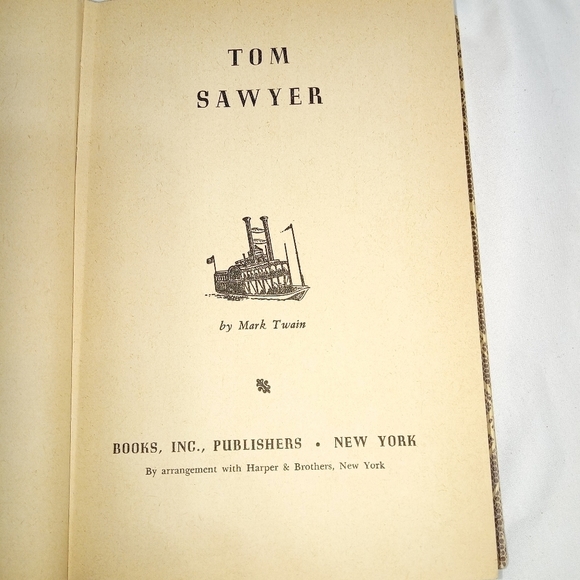 𝅺vintage/antique mark Twain books set of 4 books. - Picture 8 of 10